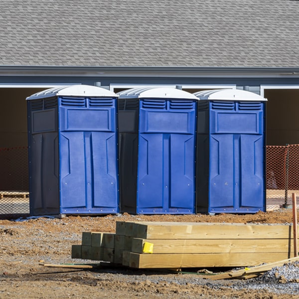 is there a specific order in which to place multiple portable restrooms in Penelope Texas